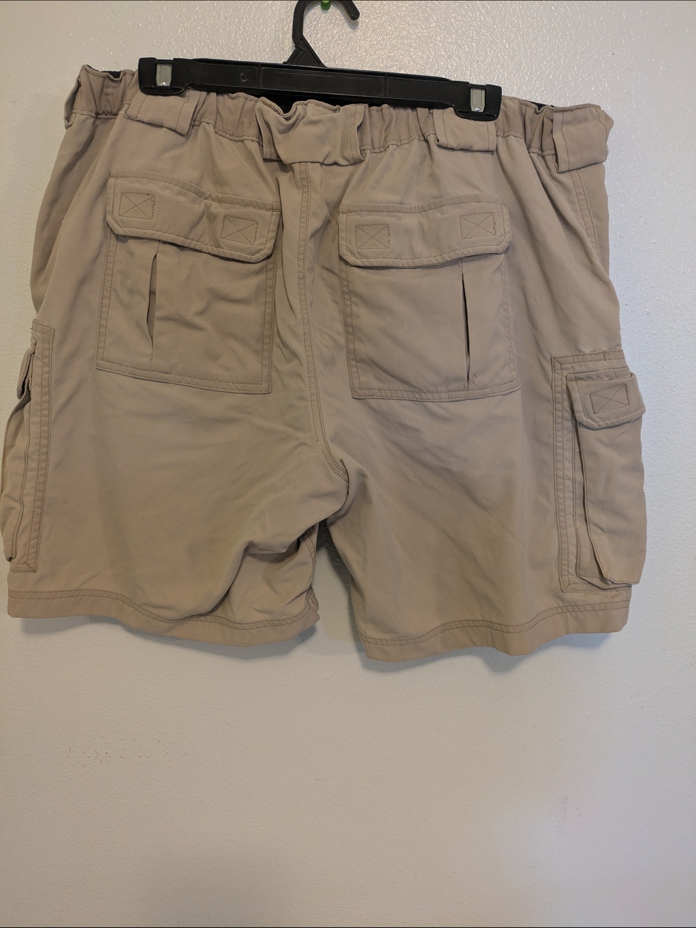 Duluth Trading Co XL Tan Men's Cargo Shorts Comfortable Outdoors Durable - Picture 2 of 9